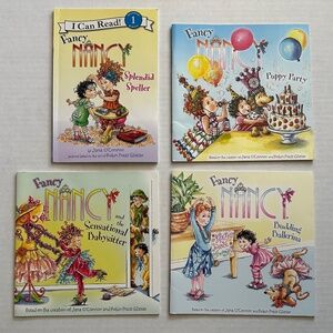 Fancy Nancy Softcover Books - Set of 4